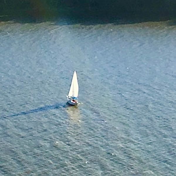 Segelboot auf Mississippi